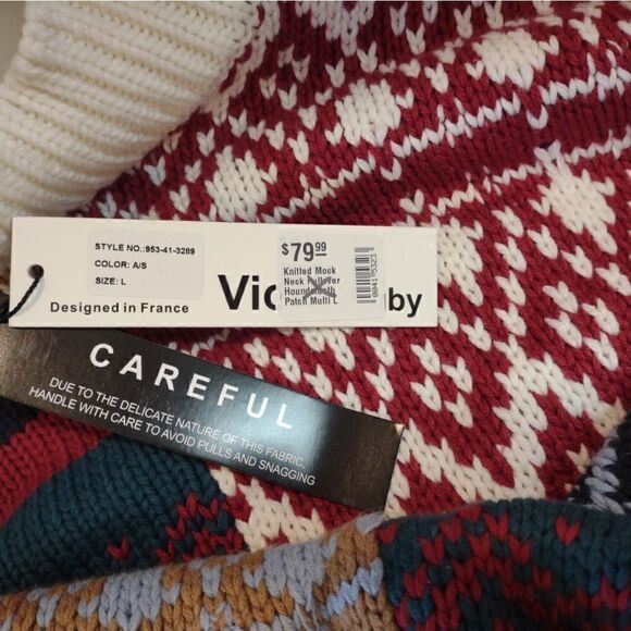 Vintage Violet Ruby Large Sweater NWT. W1 - Picture 4 of 9